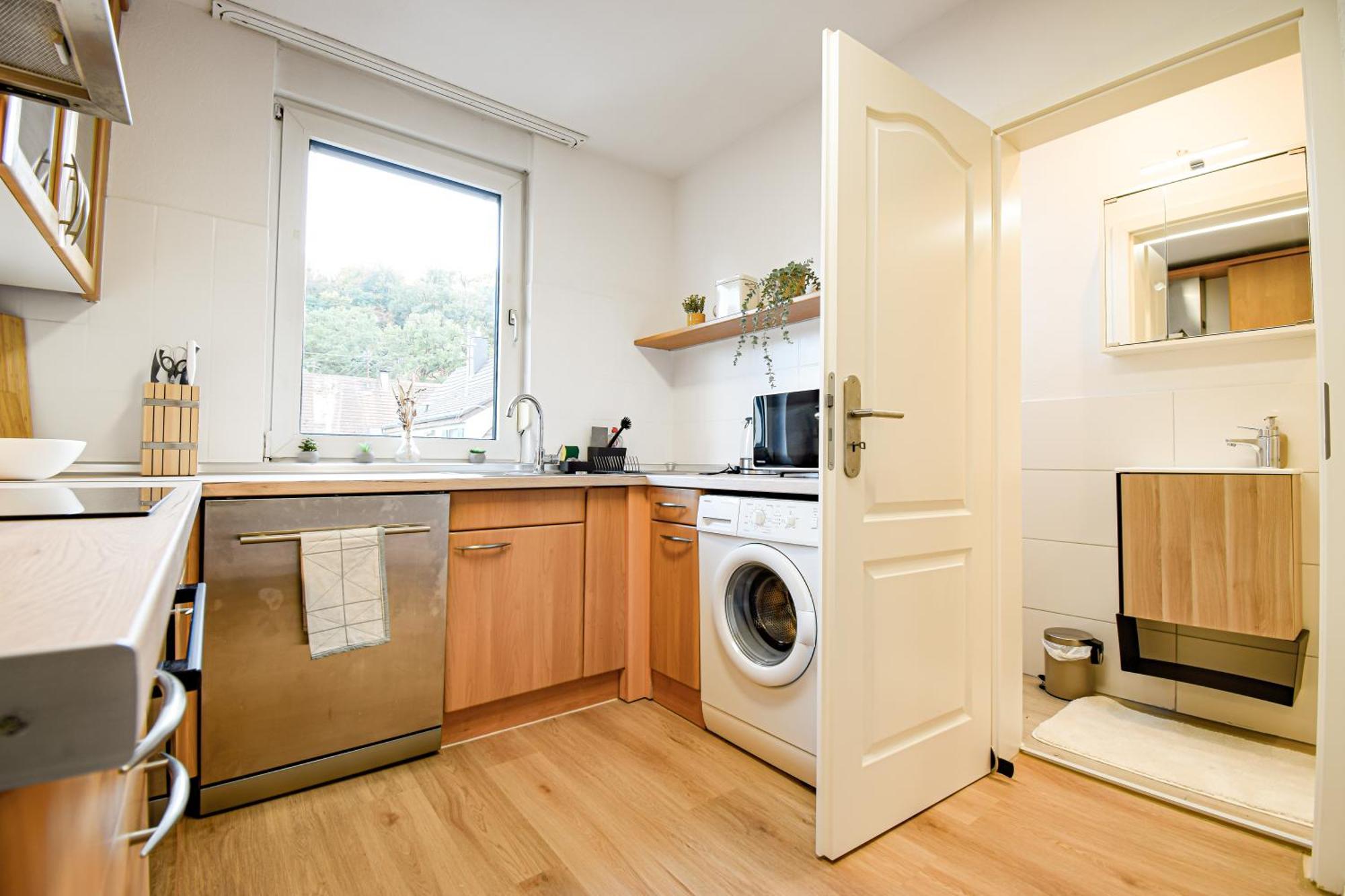 Boho-Apartment - Feel Like Home, Tiny Bathroom & Garage, 60M2 Mühlacker Exteriér fotografie